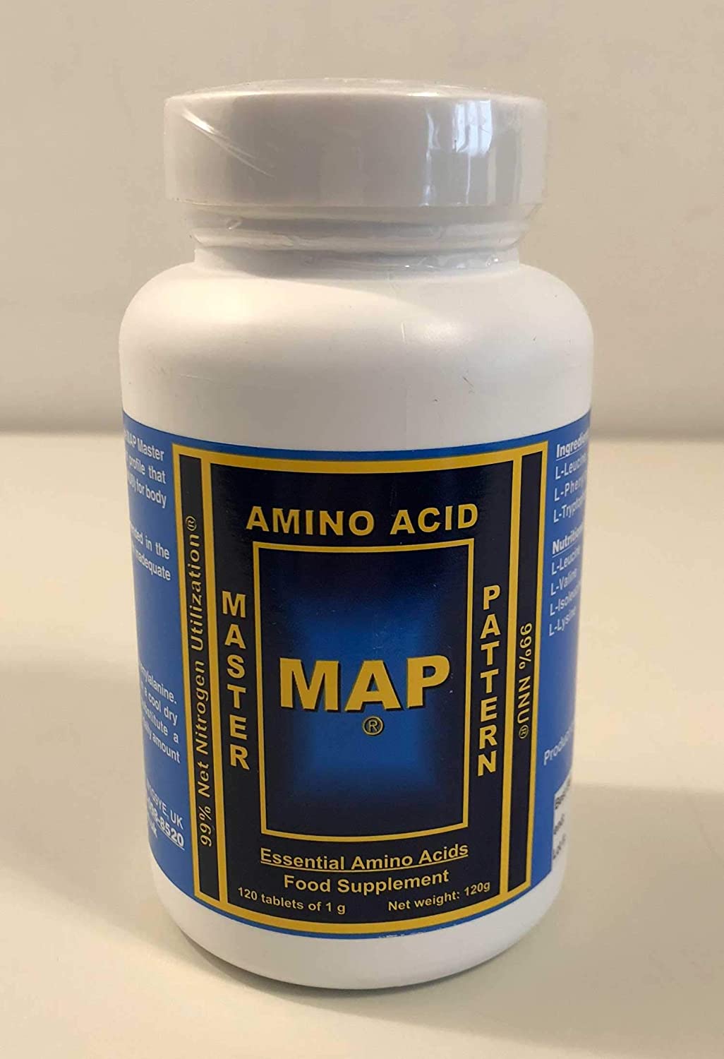 Master Amino Acid Pattern (MAP) 120 Protein Capsules